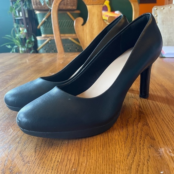 Clarks Shoes - Clarks Black High Heel Pumps